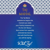 Taj Mahal Tea with Long Leaves - Choose your variation