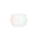 20gm Empty Container with Lid to Avoid Leakage for Lotion, Cream, Skincare, Makeup, Lip, Balm etc (Pack of 2, Clear Color)