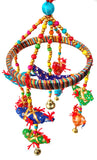 Rastogi Handicrafts Handmade wall Hanging decorative ornament Christmas Diwali Party wedding decorative hanging
