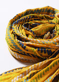 Unisex Jayal Cotton Printed Scarves (Multicolour, 100x100 Cm Square Size)