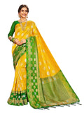 sarees-for-women-linen-banarasi-art-silk-l-indian-rakhi-wedding-diwali-gift-sari-with-unstitched-blouse
