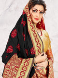 sarees-for-women-banarasi-art-silk-l-tradional-indian-wedding-diwali-gift-sari-with-unstitched-blouse-black