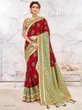 sarees-for-women-banarasi-art-silk-l-tradional-indian-wedding-diwali-gift-sari-with-unstitched-blouse-red-2