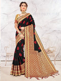 sarees-for-women-banarasi-art-silk-l-tradional-indian-wedding-diwali-gift-sari-with-unstitched-blouse-black