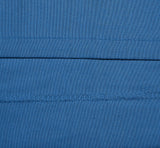 Cotton Pillow Covers (Blue Navy Blue, 18 inch x 27 inch) -2 Piece