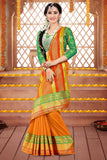 elina-fashion-sarees-women-cotton-silk-woven-saree-l-indian-wedding-gift-sari-un-stitched-blouse-2
