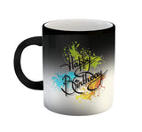 Color Changing Magic Coffee Mug- Happy Birthday Printed Coffee Mug- 325ml