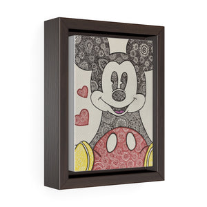 Vertical Framed Premium Gallery Wrap Canvas