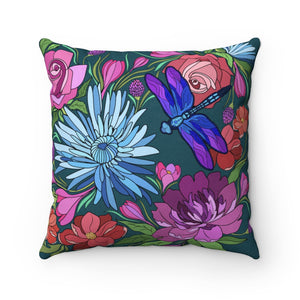 Faux Suede Square Pillow
