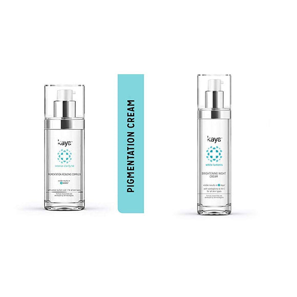 Kaya Clinic Pigmentation Reducing Complex, 30ml & Brightening Night Cream, 50ml Combo