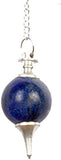 WholesaleGemShop Reiki Healing Gemstone Ball Pendulum Dowsing Metaphysical Tool