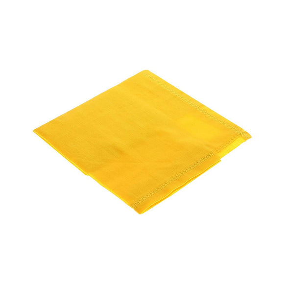 Cotton Colour Handkerchiefs Solid Men's Womens | Handkerchiefs, Cotton Hankie Cotton Premium Collection Handkerchiefs| Hanky for Men YELLOW XXL King Size 50X50 CM handkerchief big size [