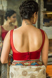Women's Party Wear Readymade Bollywood Designer Indian Style Padded Blouse for Saree