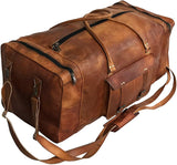 Leather 32" Duffel Travel Vintage Luggage Bag