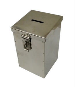 Stainless steel Piggy Bank with Lock System