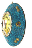 Rastogi Handicrafts Brass Wall Clock Decorative Handmade Home Decor Wall Hanging Living room office wall decor