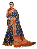 sarees-for-women-banarasi-art-silk-woven-saree-l-indian-ethnic-wedding-gift-sari-with-unstitched-blouse-navy-blue