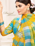 sarees-for-women-linen-cotton-silk-saree-l-indian-ethnic-wedding-diwali-gift-sari-with-unstitched-blouse