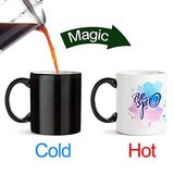 BE YOU - Amazing Designed Black Magic Coffee Mug(330 ml - Design Appears with hot Fluid)