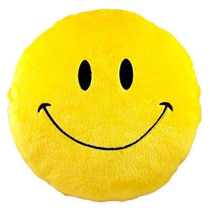 Smiley Thick Plush Pillow Round Cushion Pillow Stuffed /Gift for Kids/for Birthday Gift