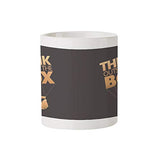 Think Outside The Box - Amazing Designed Black Magic Coffee Mug
