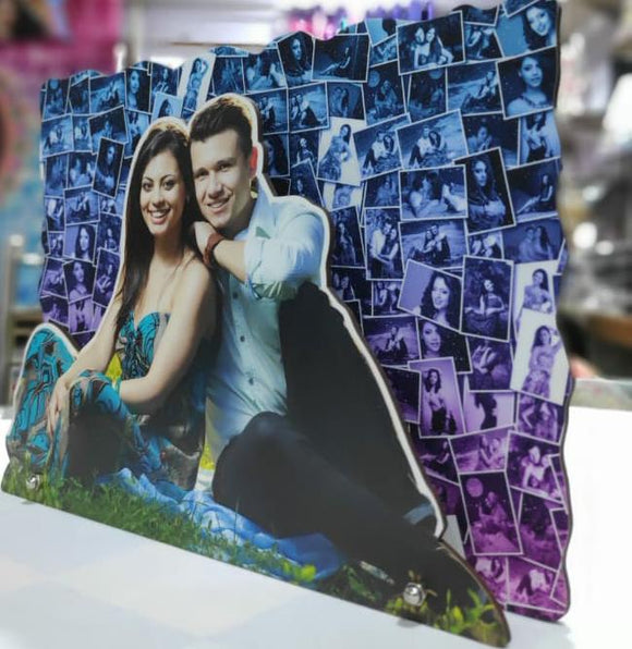 Customized Photo cut out with Mosaic