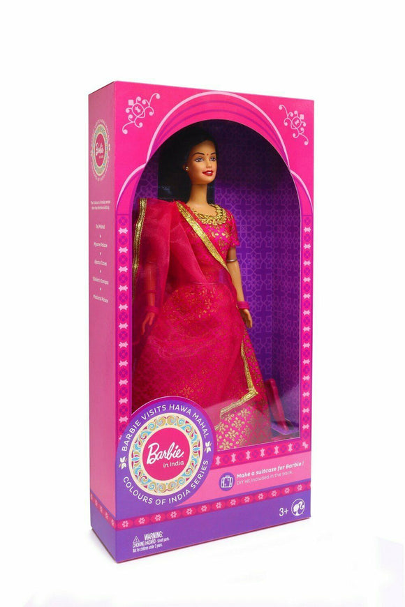 Barbie in India New Visits Hawa Mahal (Dress Color may vary)