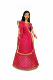Barbie in India New Visits Hawa Mahal (Dress Color may vary)