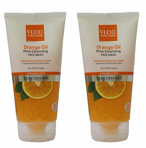 VLCC Orange Oil Pore Cleansing Face Wash 150ml (Pack of 2)