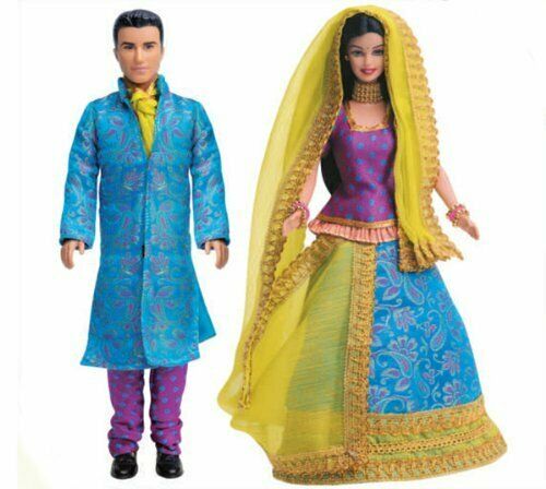 Barbie and Ken in India (Dress Color may vary) – Cross Culture Mall