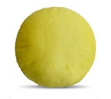 Velvet Fabric Emoji Smiley Soft Toys Cushion, 14x14 inches